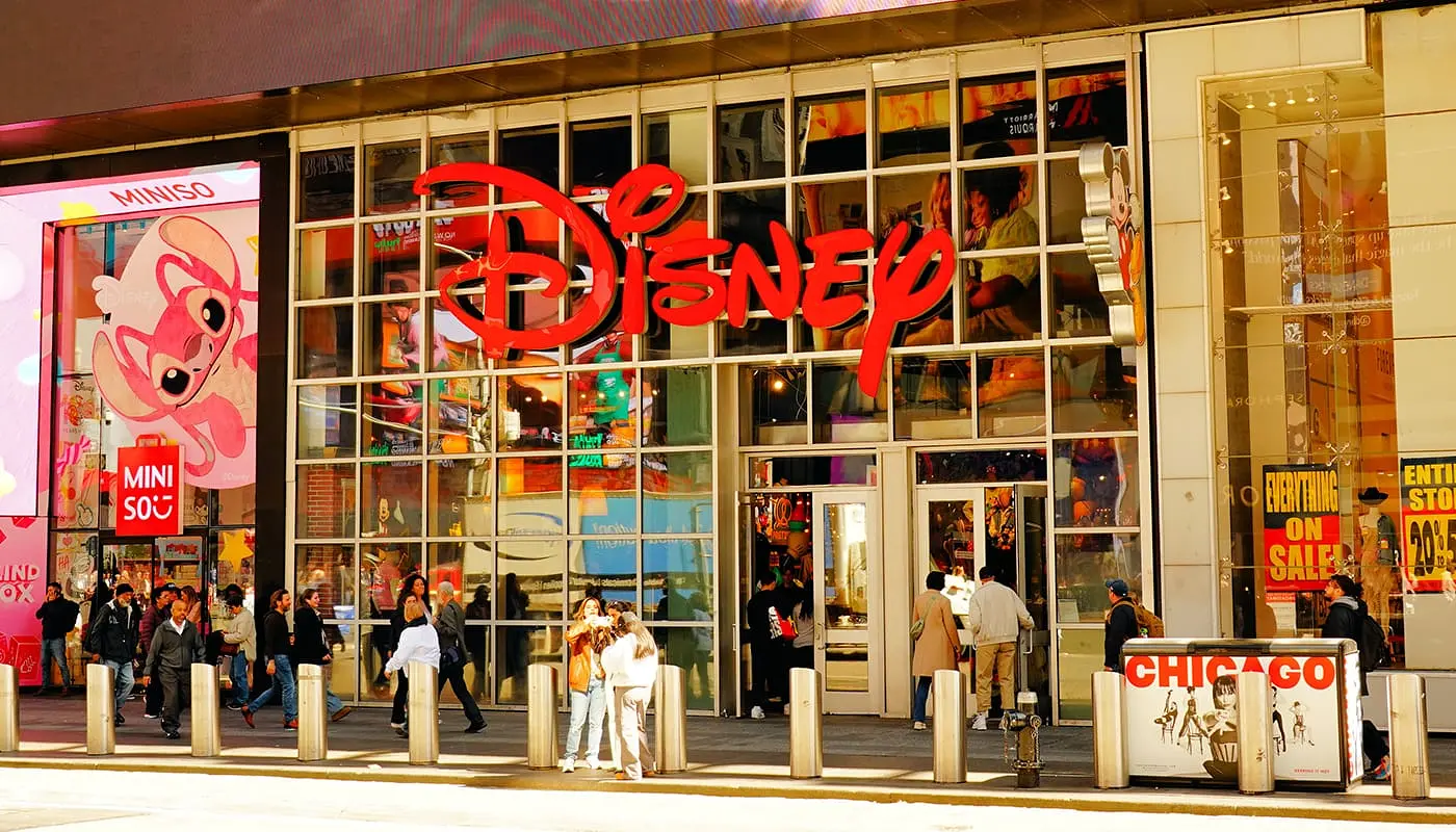 Loja da Disney na Times Square - Fachada