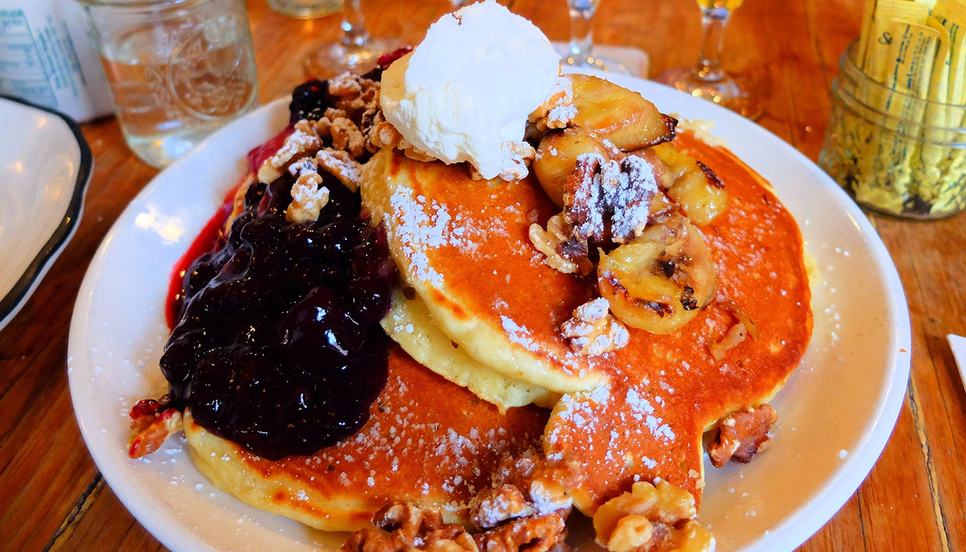 Brunch em Nova York - Panquecas