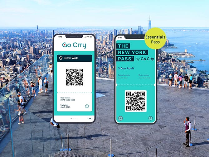 Diferença entre o GoCity New York Explorer Pass e o New York Essentials Pass