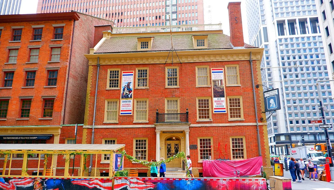 Comida típica americana em Nova York - Fraunces Tavern