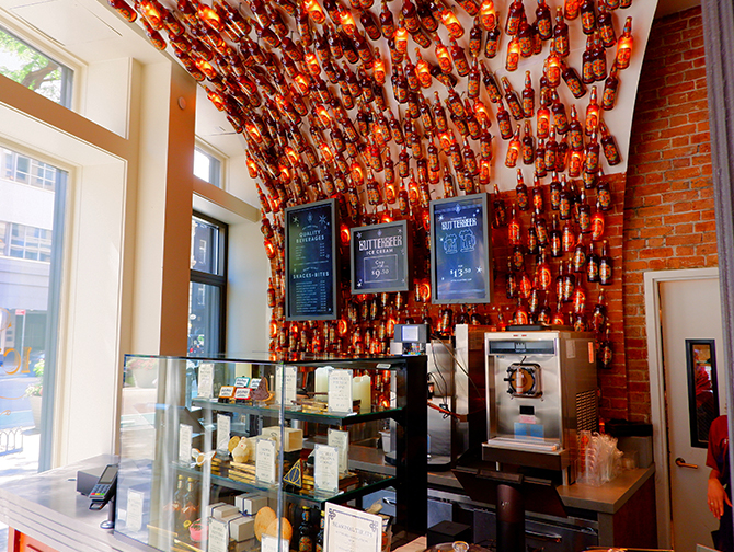 Harry Potter Store em Nova York - Cerveja amanteigada