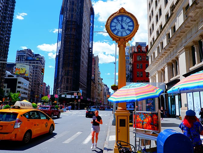 Fuso horário entre o Brasil e Nova York – Nova York relógio