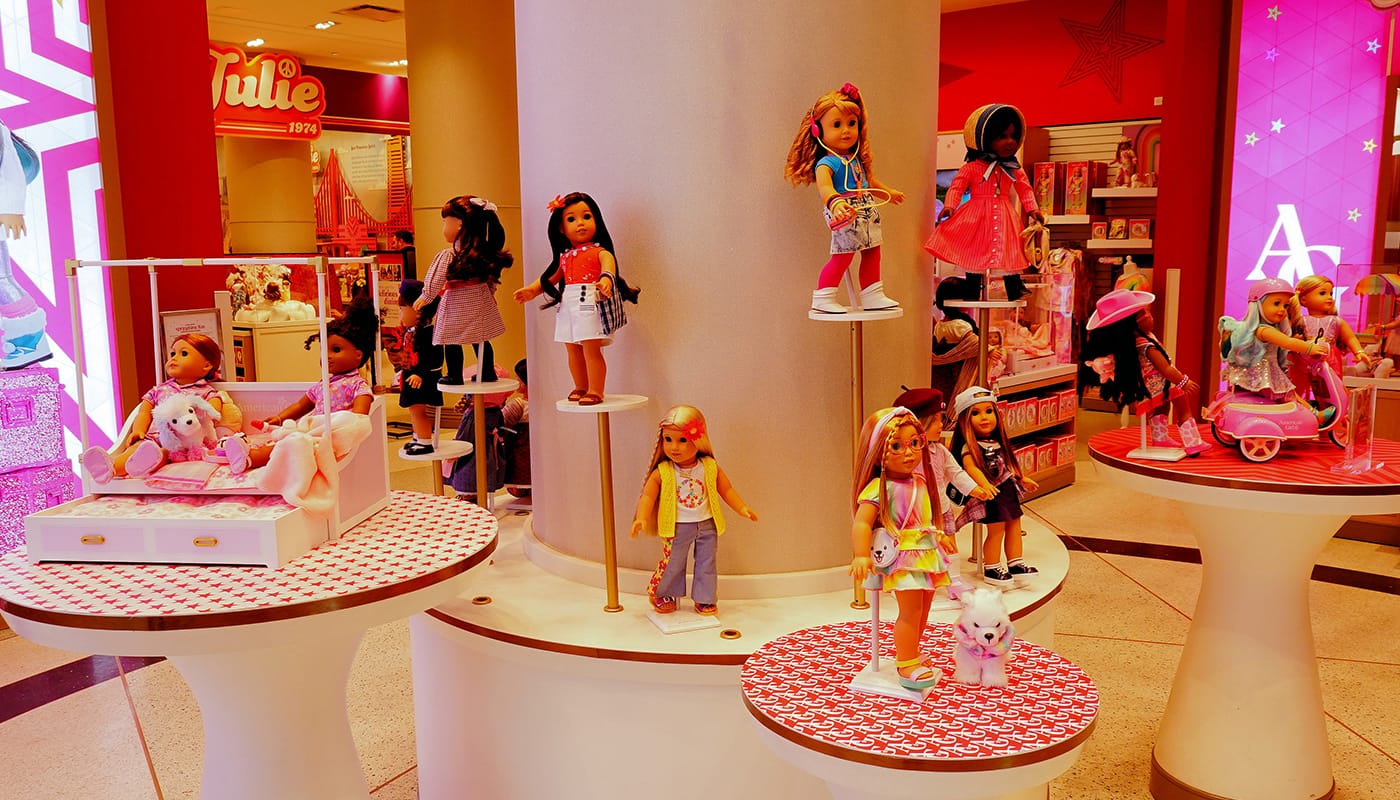 Lojas de brinquedos em Nova York - American Girl Place