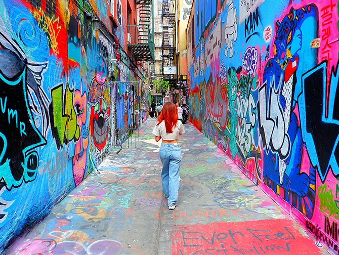 Rotas pedestres em Nova York &ndash; Impress&atilde;o do Lower East Side