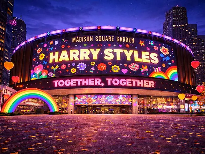 Ingressos para o show do Harry Styles em Nova York