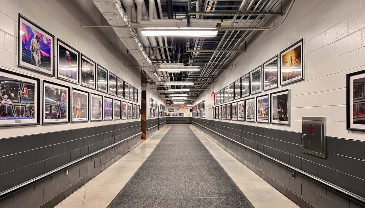 Tour do Barclays Center - Por trás das Cenas