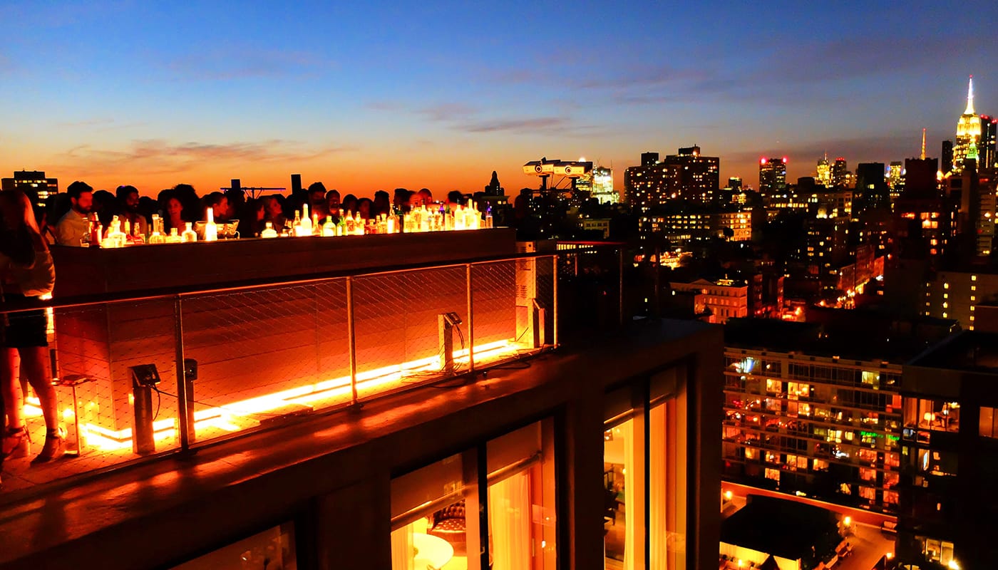 Melhores Boates em Nova York - The Roof PUBLIC Hotel