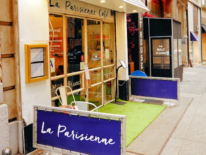 Café da manhã em Nova York - La Parisienne Café