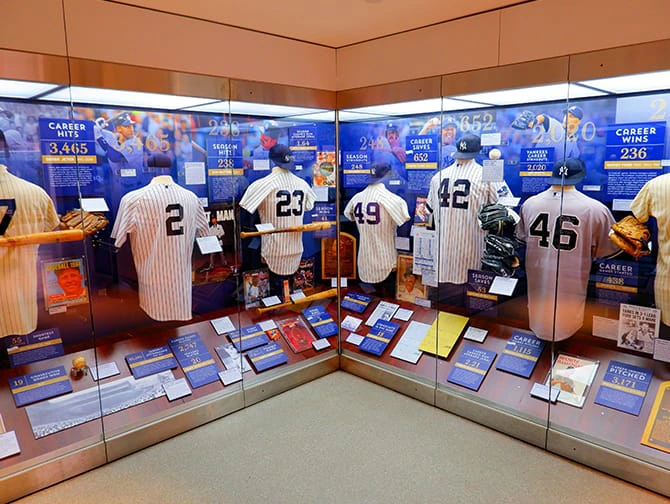 Visitas a Estádios em Nova York - Bastidores do Yankee Stadium