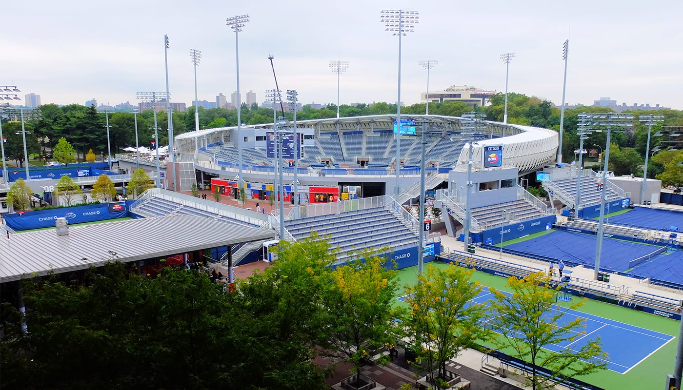 Tour pelo Estádio do US Open - Uma Olhada nos Bastidores