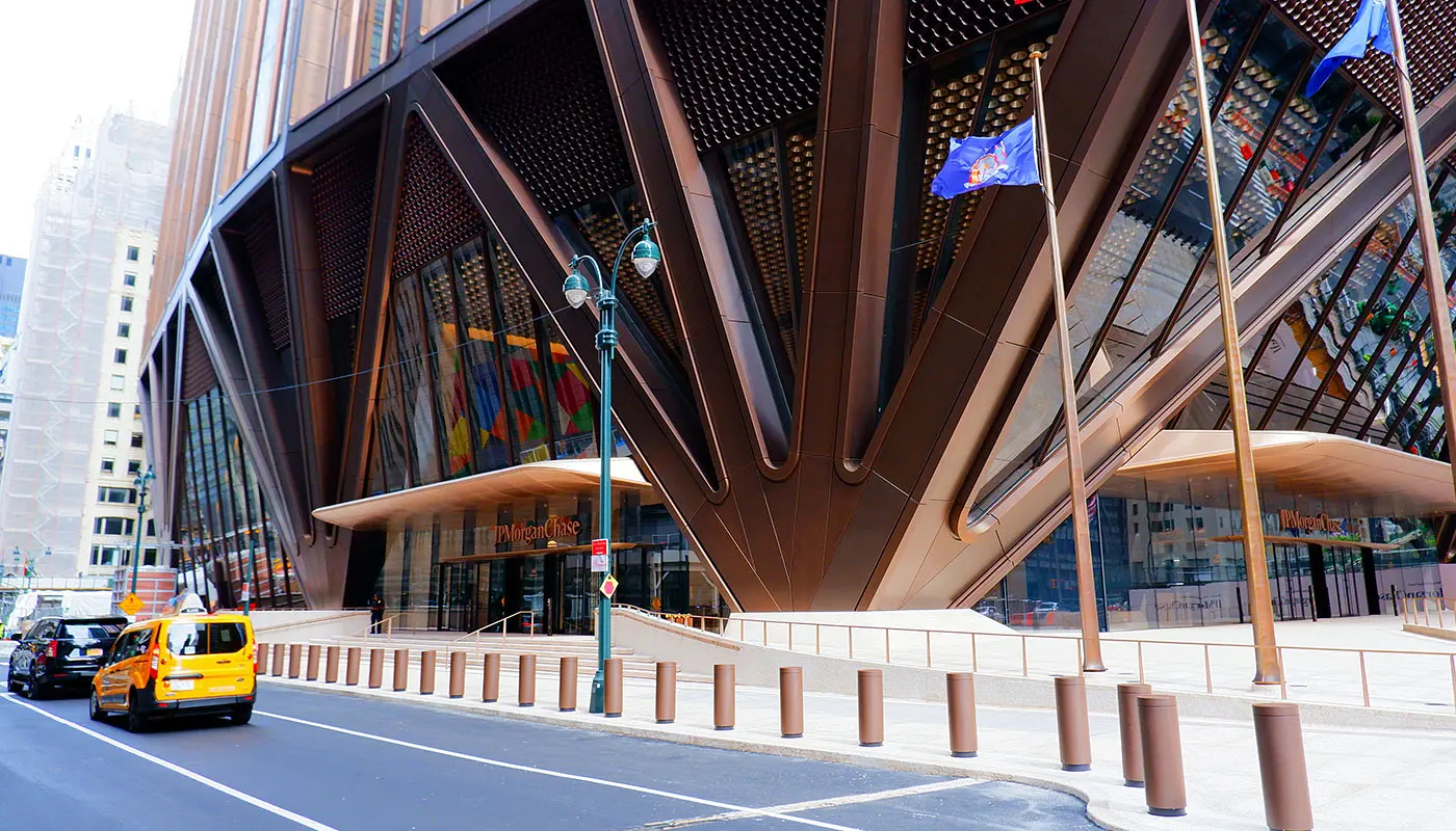 Torre JPMorgan Chase em Nova York - Arquitetura