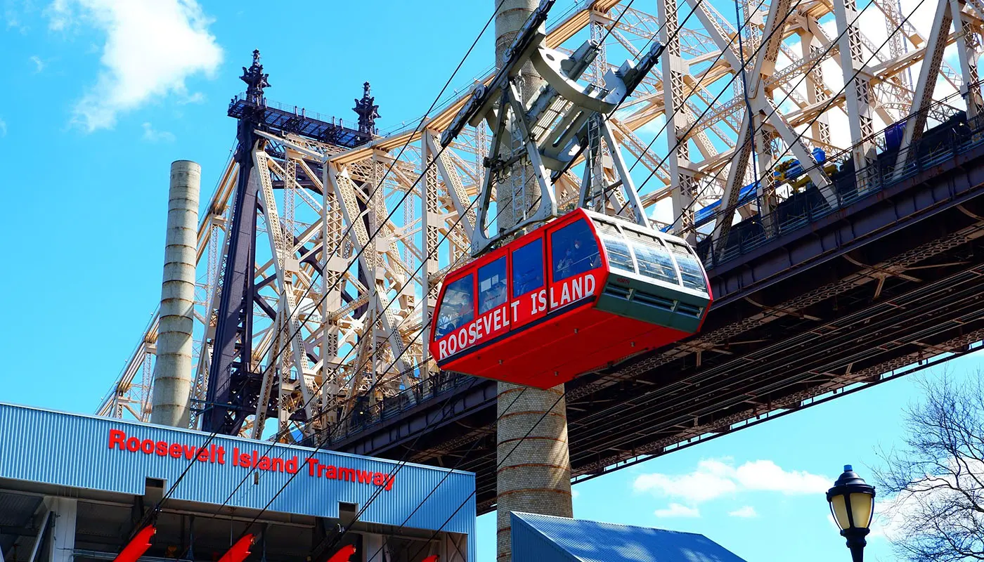 Roteiro de 6 dias em New York - Pegue o Roosevelt Island Tram até Roosevelt Island