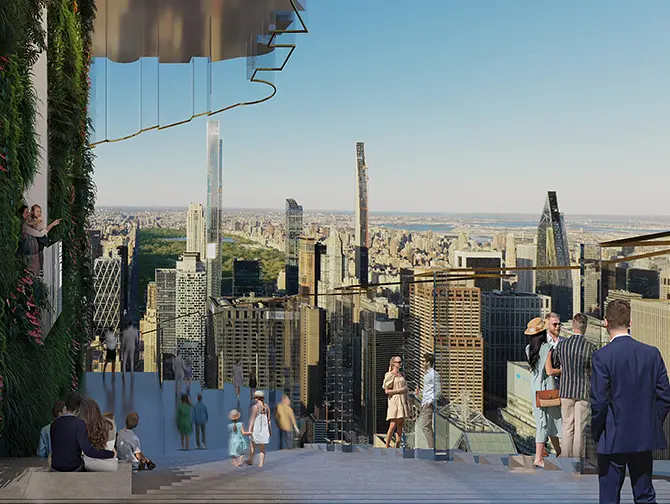 The Torch em Nova York - Mirante