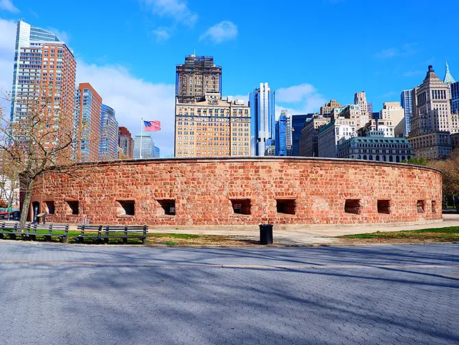 Battery Park em Nova York - Castle Clinton