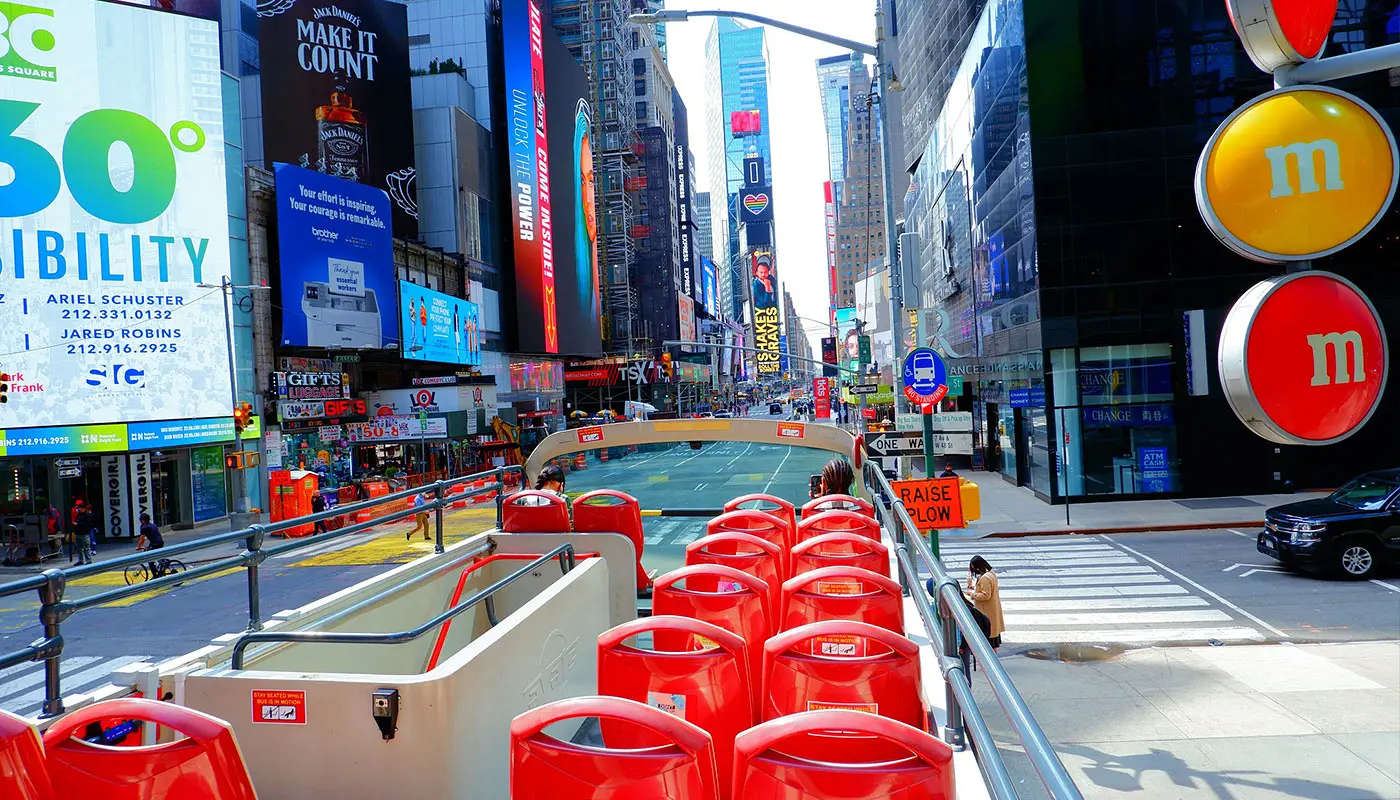 Roteiro de 8 dias em Nova York – Ande de ônibus *hop-on hop-off*