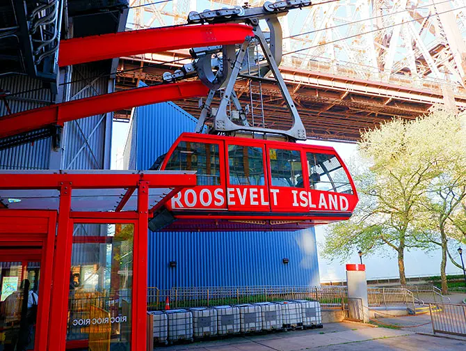 Rotas pedestres em Nova York - Roosevelt Island