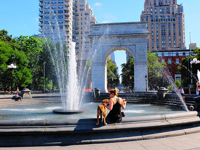 Washington Square Park em Nova York