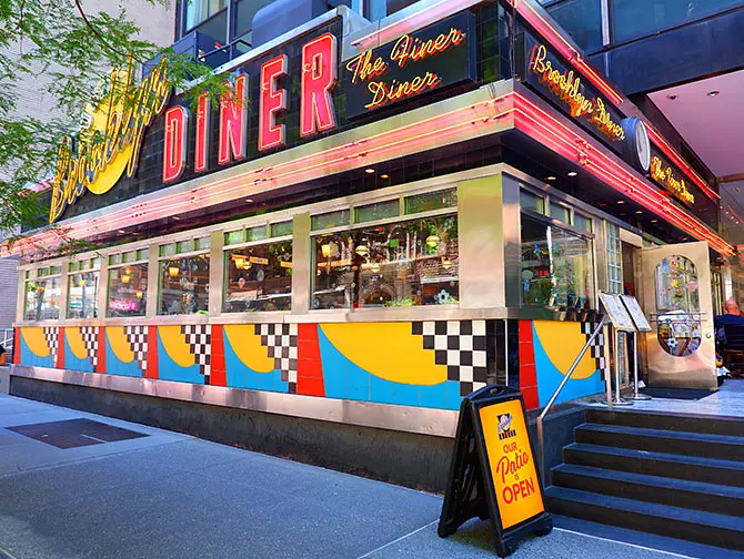 Diners em Nova York - Brooklyn Diner