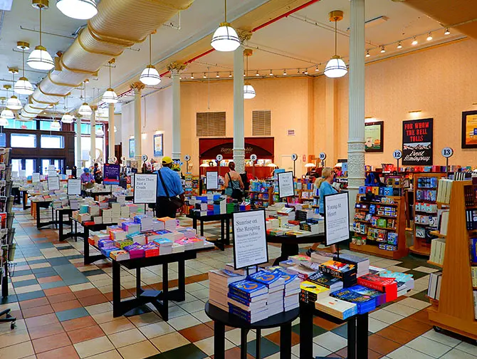 Livrarias em New York - Barnes and Noble na Union Square
