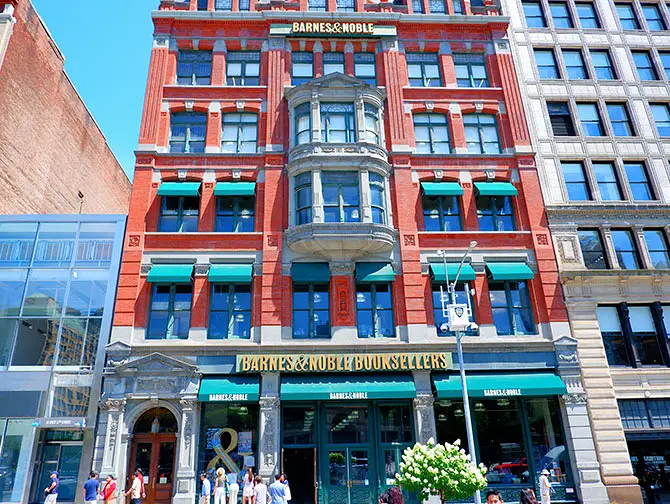 Livrarias em New York - Barnes and Noble