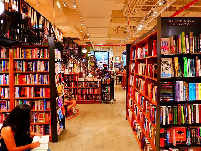 Livrarias em New York - McNally Jackson no SoHo