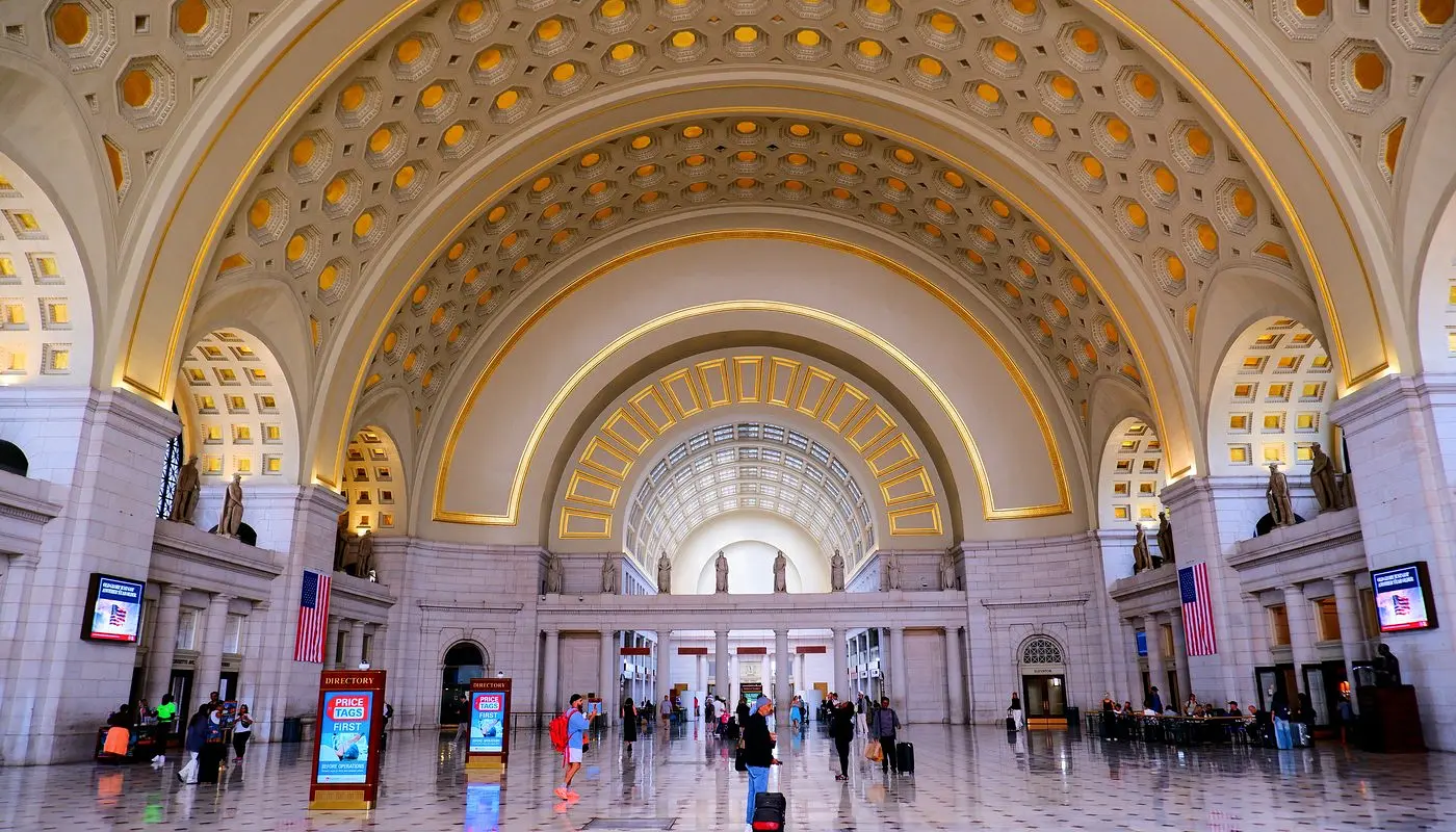 Como visitar Washington D.C. saindo de Nova York - Estação de trem