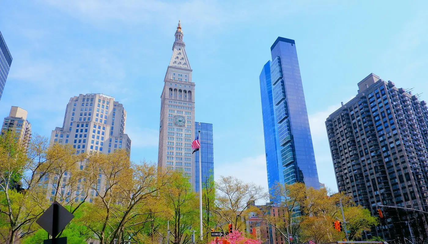 Madison Square Park em Nova York - Parque urbano