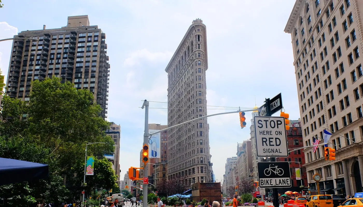Madison Square Park em Nova York - Flatiron Building