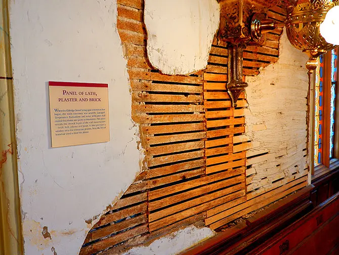 Museu na Eldridge Street em Nova York - Marco Histórico Nacional no Lower East Side