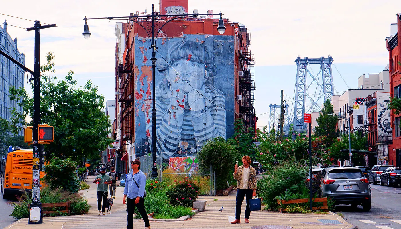 Roteiro a pé por Williamsburg - Greenpoint em Nova York - Vislumbre do percurso a pé