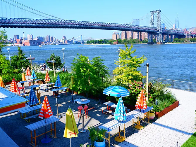 Rota pedestre Williamsburg - Greenpoint em Nova York